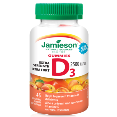 Jamieson Extra Strength Vitamin D3 Gummies