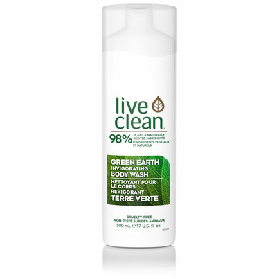 Live Clean Invigorating Body Wash