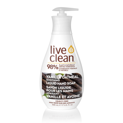 Live Clean Vanilla Oatmeal Soothing Liquid Hand Soap