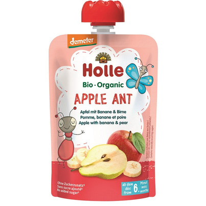 Holle Organic Pouch Apple With Banana & Pear