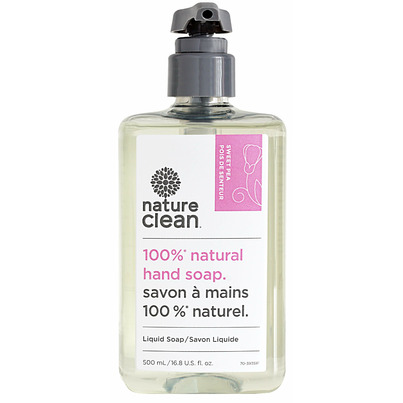 Nature Clean Sweet Pea And Lemon Balm Hand Soap