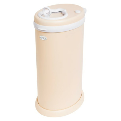 Ubbi Diaper Pail Oat Milk