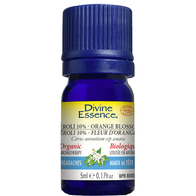 Divine Essence Neroli 10% Orange Blossom Organic Essential Oil