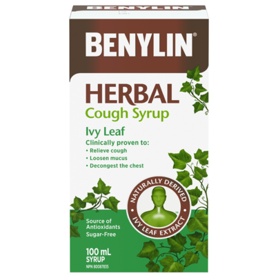 Benylin Herbal Cough Syrup Ivy Leaf