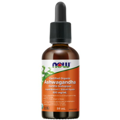 NOW Foods Organic Ashwagandha Liquid Extract