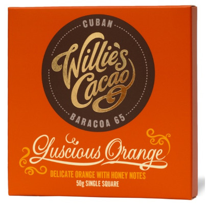 Willie's Cacao Delicate Orange Chocolate Bar