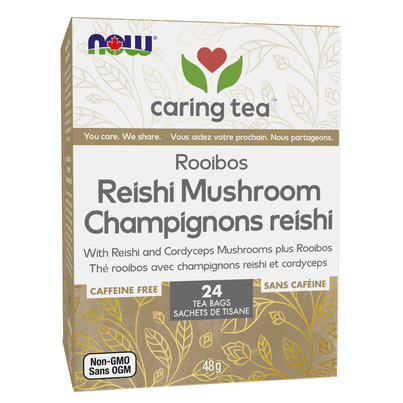 NOW Foods Caring Tea Rooibos Reishi Mushroom