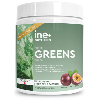 Ine+ Nutrition Super Greens Passion Fruit