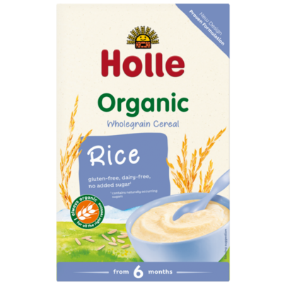 Holle Organic Wholegrain Rice Cereal