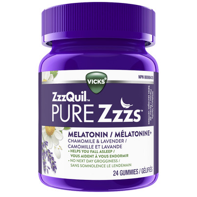 Vicks ZzzQuil Pure Zzzs Melatonin Gummies