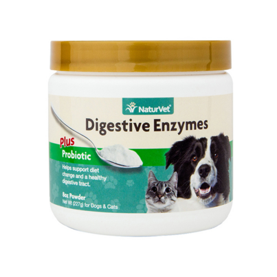 Naturvet Digestive Enzymes Prebiotic & Probiotic Powder