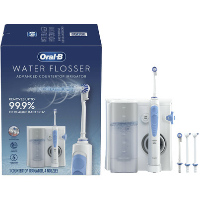 Oral-B Power Water Flosser Counter Top + 4 Nozzles