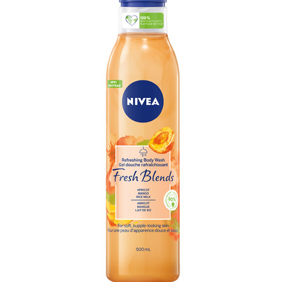 Nivea Fresh Blends Apricot Body Wash