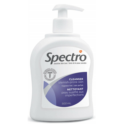 Spectro Facial Cleanser For Blemish Prone Skin Fragrance Free