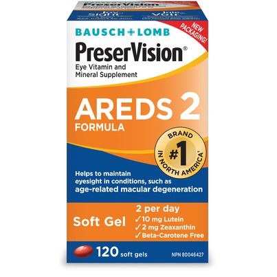 Bausch & Lomb PreserVision AREDS2 Formula