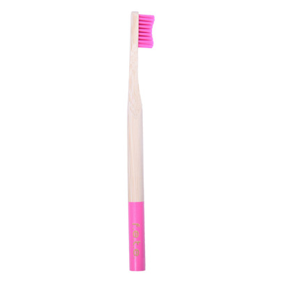 F.e.t.e. Bamboo Toothbrush Pink Firm