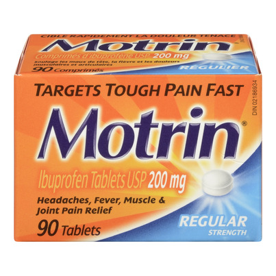 Motrin Tablets Regular Strength