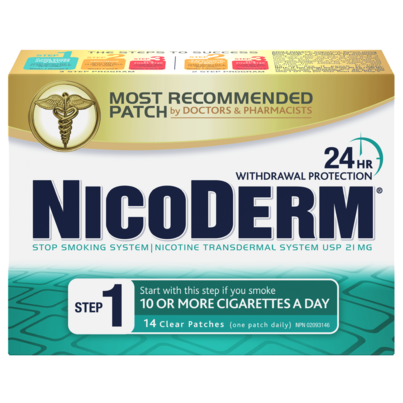 Nicoderm Clear Step 1 Nicotine Patches 14 Pack