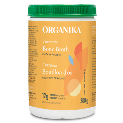 Organika Chicken Bone Broth Protein Powder Turmeric