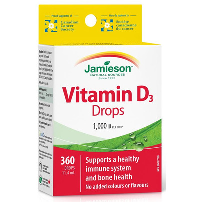 Jamieson Vitamin D3 Drops