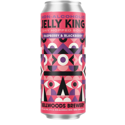 Bellwoods Brewery Non-Alcoholic Beer Dry Hopped Raspberry & Blackberry