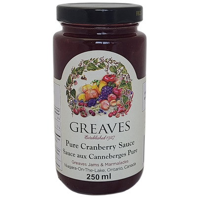 Greaves Cranberry Sauce