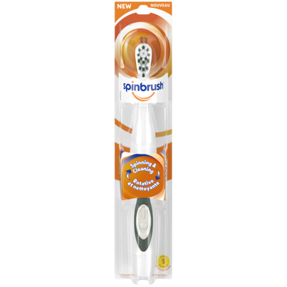 Arm & Hammer SpinBrush Classic Battery Powered Toothbrush Soft