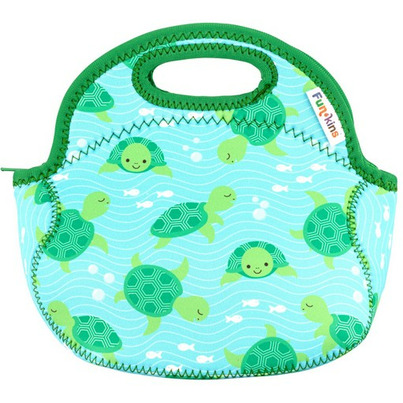 Funkins Small Insulated Lunch Bag For Kids Sea Turtles
