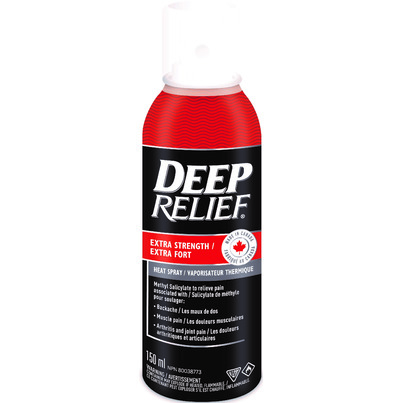 Deep Relief Extra Strength Heat Pain Relief Spray
