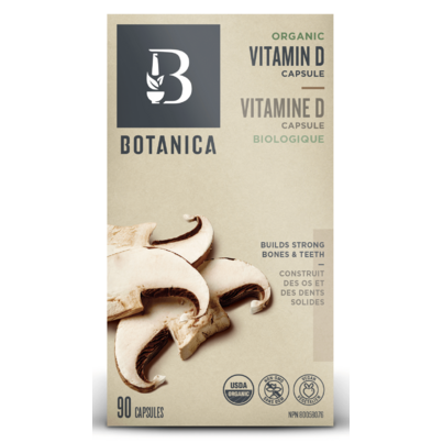 Botanica Organic Vitamin D Capsules