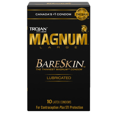 Trojan Magnum BareSkin Lubricated Latex Condoms