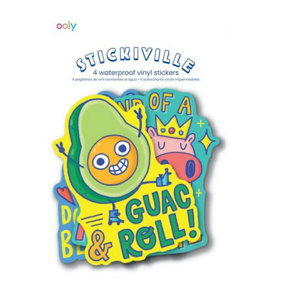 OOLY Stickiville Stickers Punny Pals Vinyl