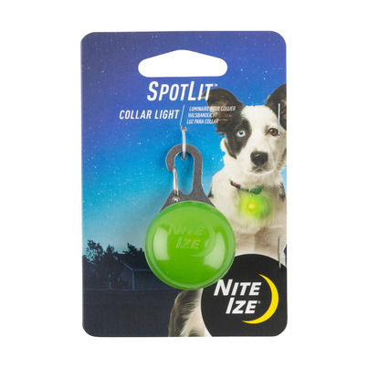 Nite Ize SpotLit Collar Lights Lime Green