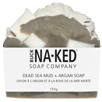 Buck Naked Soap Company Dead Sea Mud & Argan Soap