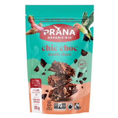 PRANA Chic Choc Double Chocolate Crunchy Bites