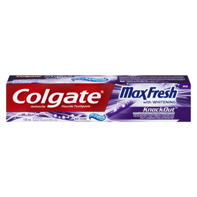 Colgate Max Fresh Knockout Mint Toothpaste