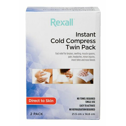 Rexall Instant Cold Compress Twin Pack