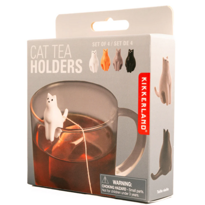 Kikkerland Cat Tea Bag Holders