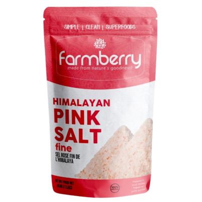 Farmberry Himalayan Pink Salt Fine