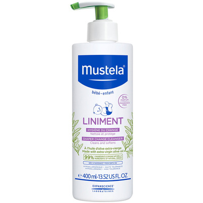 Mustela Liniment Fragrance Free Diaper Change Cleanser