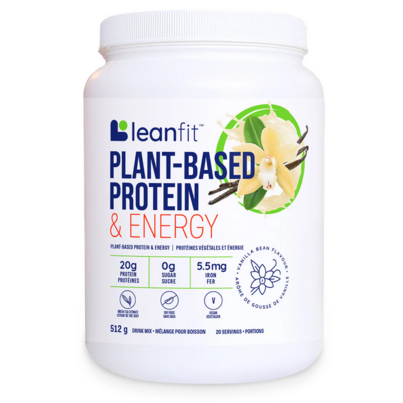 LeanFit Plant-Based Protein & Energy Vanilla