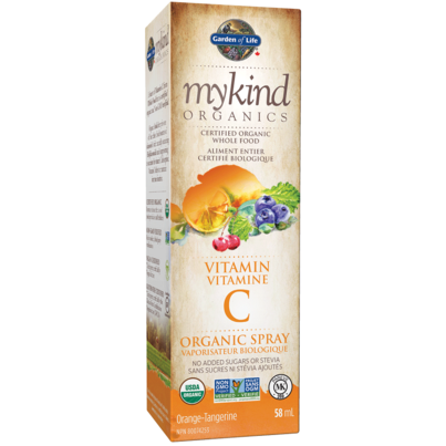 Garden Of Life MyKind Organics Vitamin C Organic Orange-Tangerine Spray