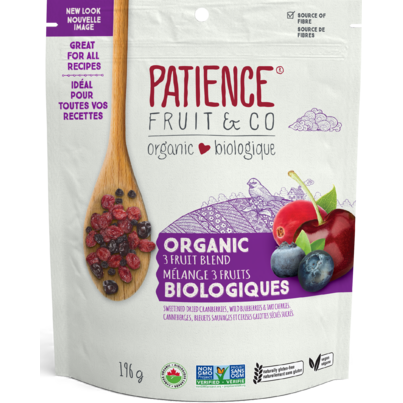 Patience Fruit & Co. Organic 3 Fruit Blend