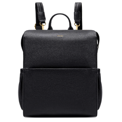 Pixie Mood Kylie Backpack Small Black Pebbled