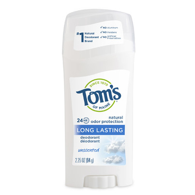 Tom's Of Maine Long Lasting Deodorant Unscented