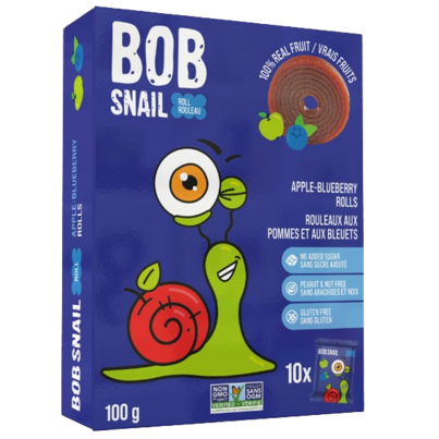 Bob Snail Fruit Rolls Apple Blueberry