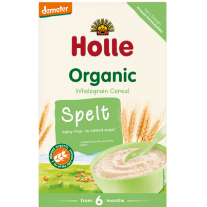 Holle Organic Wholegrain Spelt Cereal
