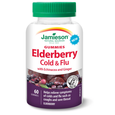 Jamieson Elderberry Cold & Flu Gummy