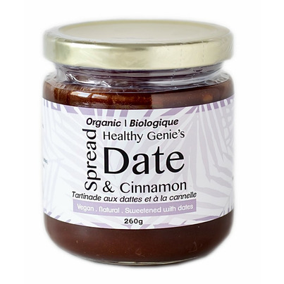 Healthy Genie Date And Cinnamon Spread