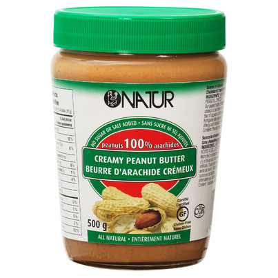 Natur Creamy Peanut Butter 100% Natural